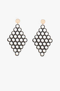 Last Ones: ANTLER Honey Comb Earring