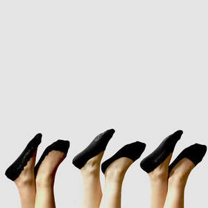 Socks Laces: MINX Black Starter Pack Sockette