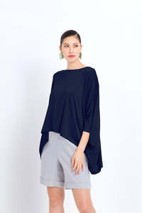 Winter Clothing 1: ELK Wide Stretch Navy Top