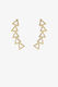 ANTLER Gold Multi Tri Earring