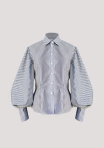 Frontpage: Lillian Shirt in Pinstripe