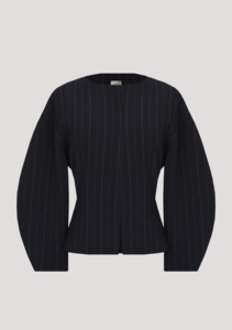 Elsie Jacket in Pinstripe