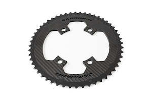 Parts & Accessories: Carbon-Ti X-Carboring EVO Carbon Chainring (outer) BCD4x110