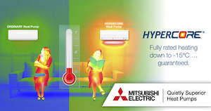Mitsubishi Electric HyperCore KW50 Floor Console Heat Pump (includes installation)