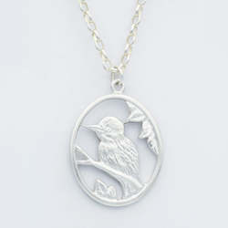 Garden Creatures: Laughing Kookaburra Necklace