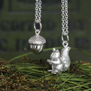 Squirrel Necklace