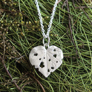 Kawakawa Leaf Necklace