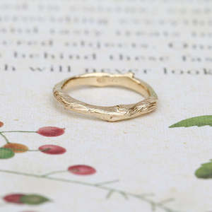 New Pieces: Twig Ring/ Gold