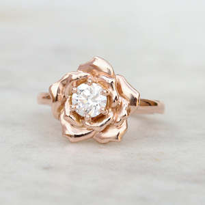 New Pieces: La Vie En Rose Ring/ Rose Gold, Lab-grown or Natural Diamond