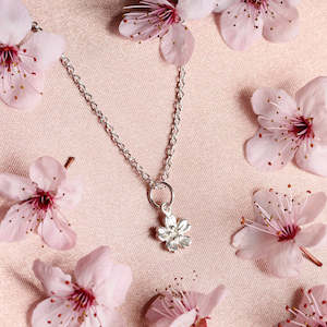 Gratitude Appreciation: Cherry Blossom Necklace