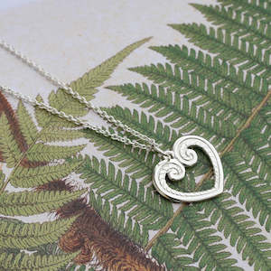 New Pieces: Koru Heart Necklace