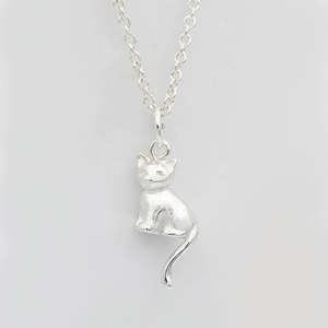 Cat Charm Necklace