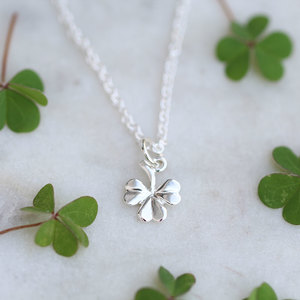 New Pieces: Three Leaf Clover Necklace