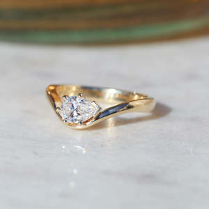 Flow Engagement Ring
