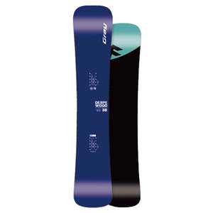 Snowboard: 2526 Gray Snowboard Despe Wood