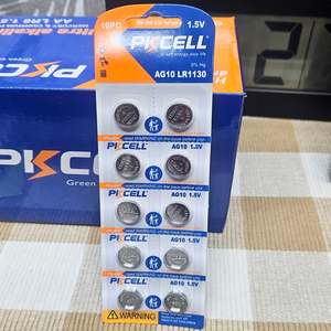 LR1130 10pce hang sell PKCELL