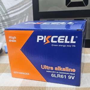 9 Volt 10pce hang sell PKCELL