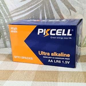 Batteries: AA4 12x4 pce hang sell PKCELL
