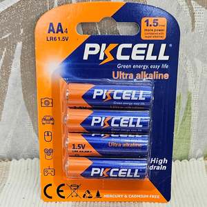 Batteries: AA4 4 pce hang sell PKCELL