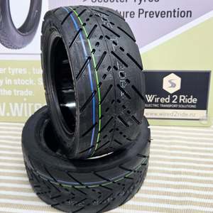 Tyres Bikes Scooters: Tyre 90/65-6.5 11 inch Tubeless with Glue