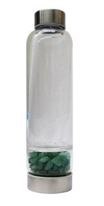 Products: Green Adventurine Chip Water Bottle Wisdom is Yours