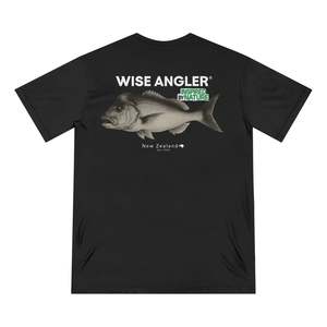 Apparel: Wise Angler® 30 lbs Club Organic T-Shirt – Snapper Edition