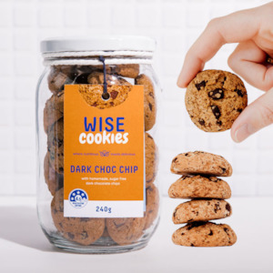 Dairy Free: Dark Choc Chip Wise Cookie Gift Jar