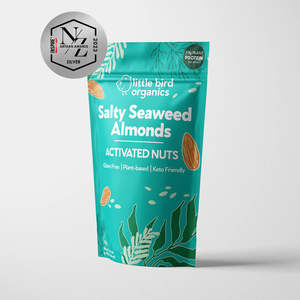Dairy Free: Little Bird Activated Nuts - Salty Seaweed Almonds