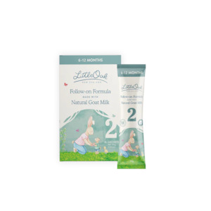Natural Goat Milk Follow-on Formula 6 x 30gm Sachets (6-12 months) - LittleOak Company