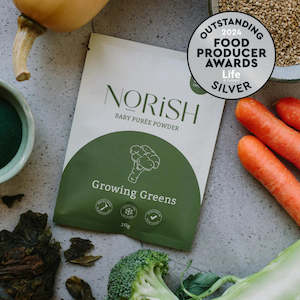 Growing Greens Puree Powder Sachet - Norish