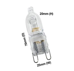 Aeg: Lamp 25w 240v G9 Pyro Halopin