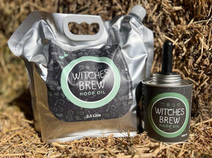 Products: Travel Tin and 2.5l Refill Pouch Witches Brew
