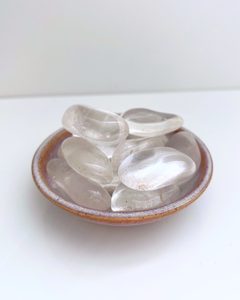 Products: Clear Quartz Tumble Amplification & Clarity With Energy