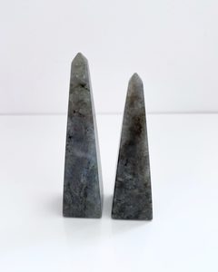 Labradorite Obelisk Crystal Towers Transformation & Magic With Energy