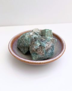 Products: Amazonite Raw Calm & Communication With Energy