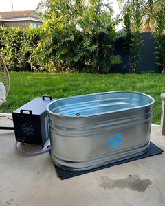 Products: Ice Bath + 1HP Chiller With Energy