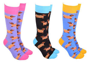 Men: Hot Dogs Socks