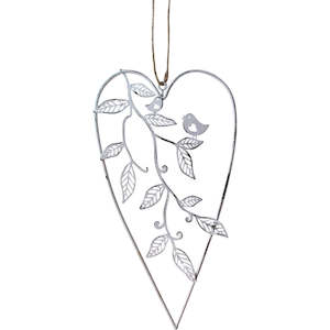 15 Or Under: Hanging Heart with Birds
