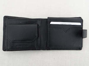 Second Nature Leather 1: Men's Leather Tab Wallet
