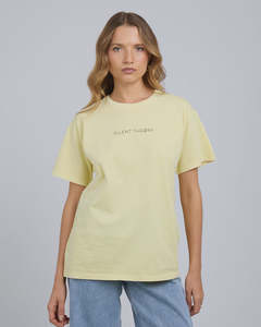Logo Tee  Lemon