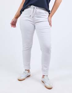 Margo Jogger White