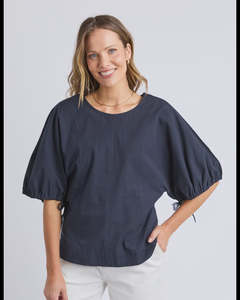 Tops: Marie Top Navy