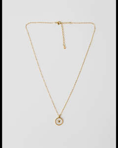 Shell Mini Heart Necklace