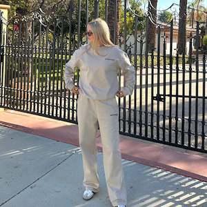 Clothing: Unisex Crew Track Set - Sandshell