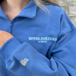 The Cornflower Quarter Zip