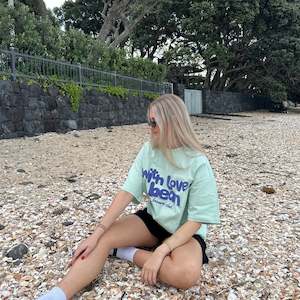 The Spearmint Oversized Tee