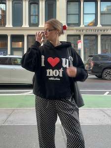 I ❤️ U NOT Hoodie