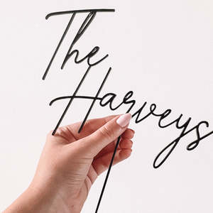 Cake Topper: Custom Cake Topper