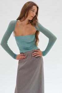 Cashmere: ZZ Cashmere Sleeves - Ocean