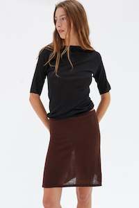 Final Sale: Cantella Silk Skirt